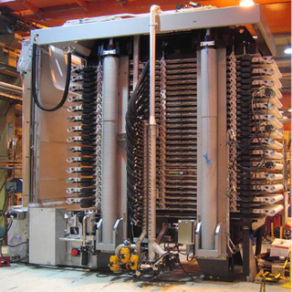 Prensa de filtro automática vertical industrial HVPF