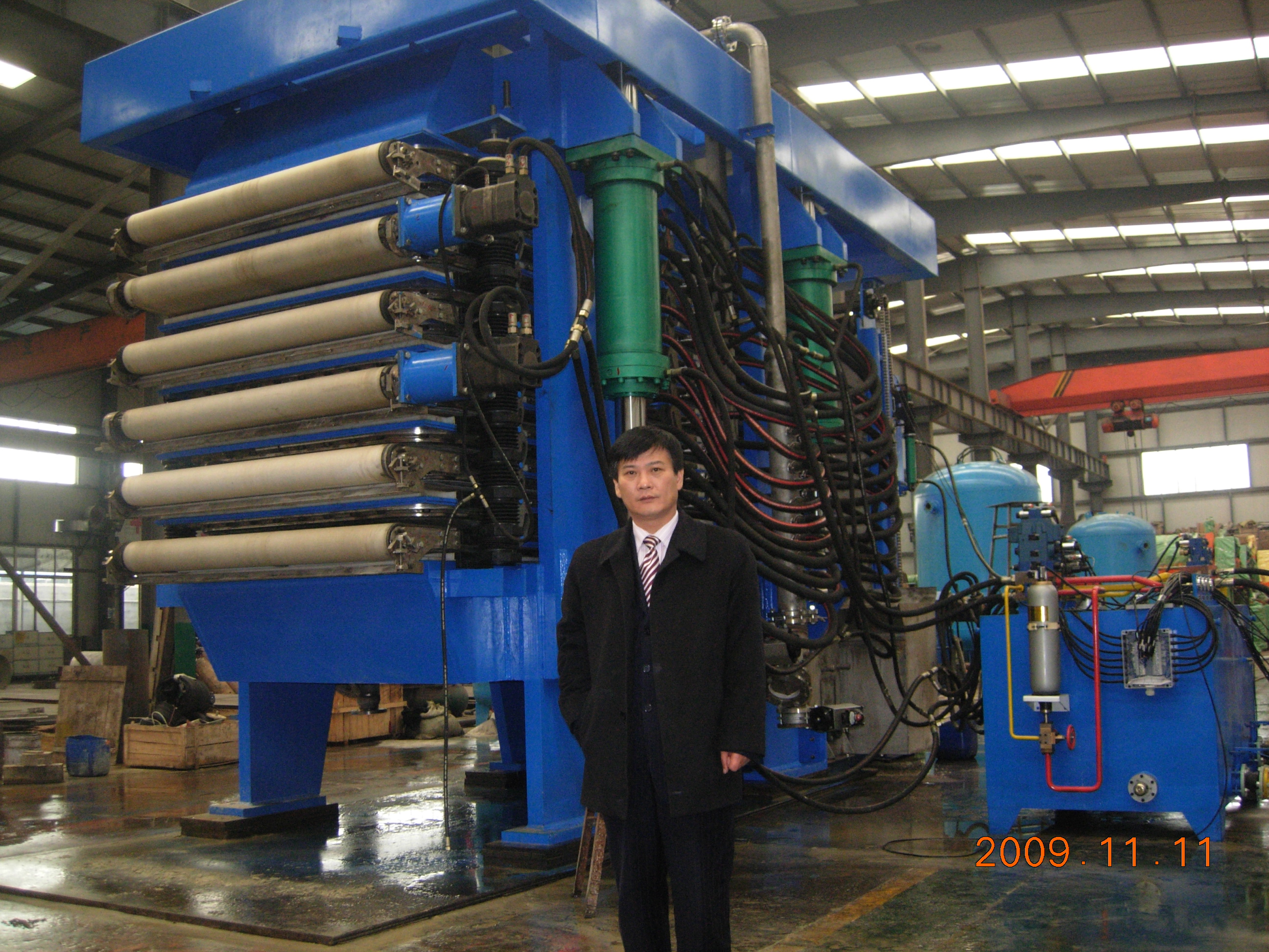 Filtro de prensa de vacío vertical automático de torre para la industria química